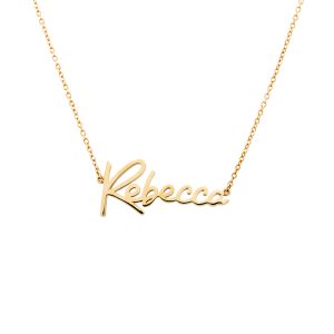 Rebecca Name pendant
